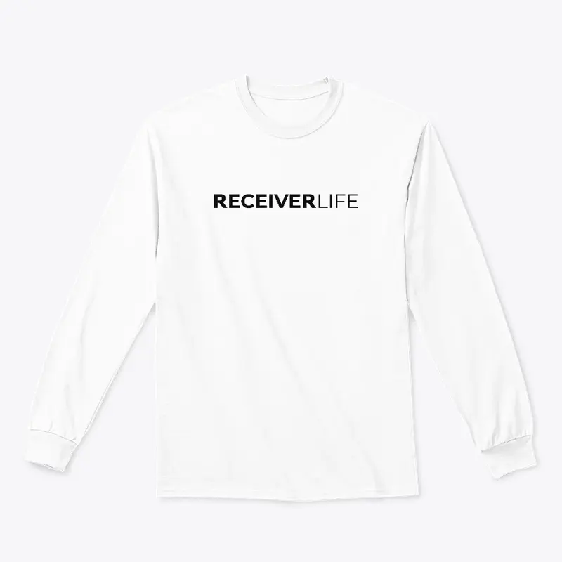 Receiver Life | White Long Sleeve