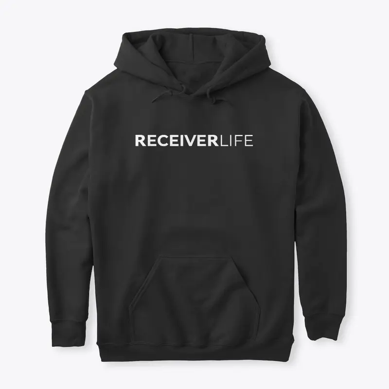 Receiver Life | Black Hoodie